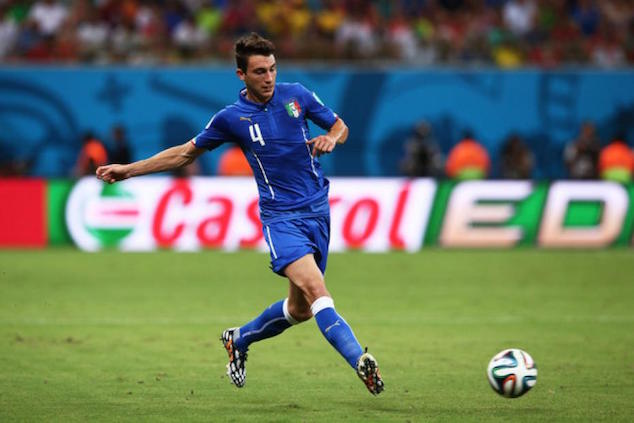 Darmian has been called up to play with Italy